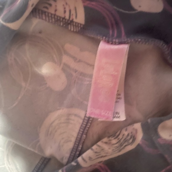 2 pairs Lula Roe OS Minnie Mouse and Mickey Mouse leggings set - Picture 9 of 11